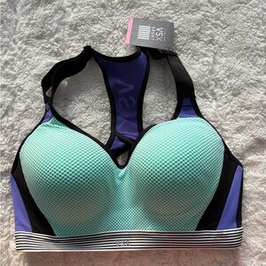 Victoria's Secret Mint and Purple Sports Bra